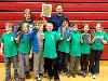 The Pioneer School 4th grade Math is Cool team, sponsored by Simonds Dental Group, won first place in the small schools division at Whitworth University on April 19. Pictured are (front row) Jack vanLobenSels, Seth Bachman, Jackson Berger, Cameron Simonds, Prateek Sharma, Andrew Baumann, Serena Wen, Amanda Alexander; (back row) coaches Betty Wolf and Chris Bachman.