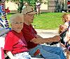 Joan and Harold Hughes, the columnist�s grandparents, were grand marshals of the 2006 Liberty Lake Fourth of July Parade.
